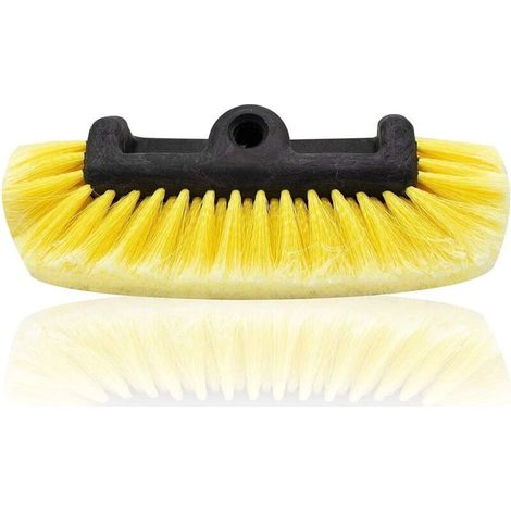 Bürste zum Waschen von Fahrzeugen, Booten und anderen Geräten, ultraweiche Borsten für kratzfreie Reinigung, Universalgriff. (1/4)