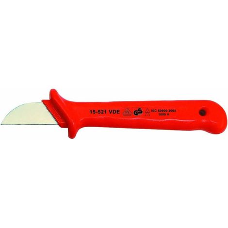 Couteau à dénuder VDE Bernstein 15-521 VDE W74522
