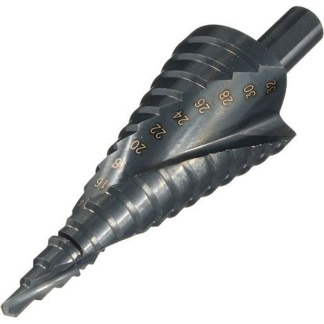 Foret Etage HSS Foret Conique Metal 4-32mm pour Visseuse sur Acier Bois Plastique (1/5)