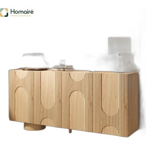 Colonnes de rangement naturel en mdf 160 x 38,5 x 76 cm HOMAIRE (1/5)