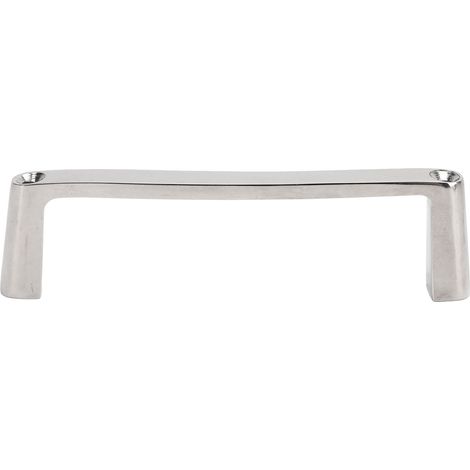 Poignée marine Inox 304 brossée, entraxe 110mm, fixation discrète pour armoire électrique, bateau et van (1/5)