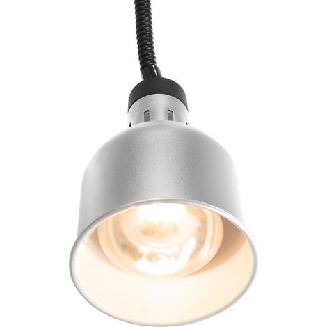 HENDI Höhenverstellbare Wärmelampe, zylinderförmig, Kupfer, 230V/250W, ⌀175x(H)250mm (1/5)
