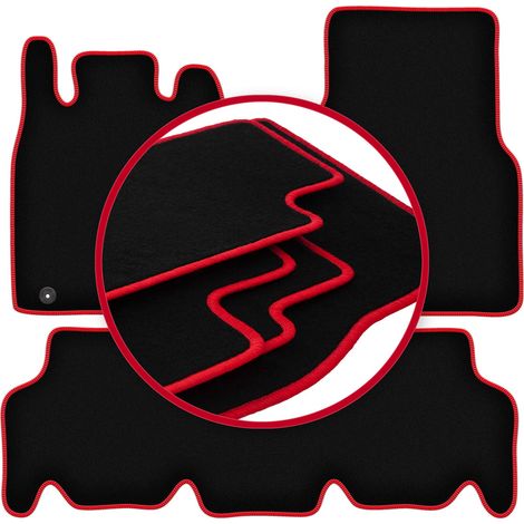 Tappetini auto CARLUX-RED per: Mercedes W168 con portellone posteriore (1997-2004) (1/5)