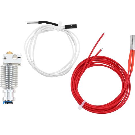 Hotend Kit d'extrudeuse pour Prusa I3 MK3 Tête d'impression Dissipateur thermique Heat Break Extruder Kit avec supplémentaire pour imprimante 3D Prusa I3 MK3/Prusa I3 MK3S+