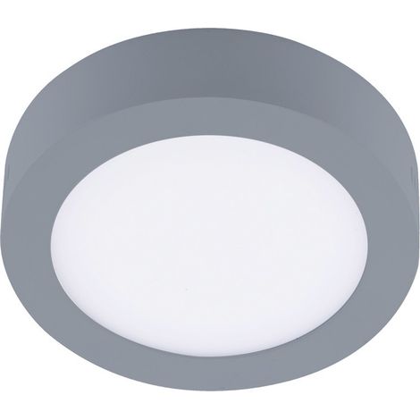 Spot encastrable LED rond gris 12W 4000K Know CRISTALRECORD 02-300-12-181