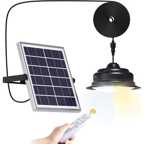 Lampes suspendues solaires pour jardins, cours et garages  lanterne suspendue avec batterie haute capacité, économe en énergie et offrant de multiples options d'éclairage.-AquaForge
