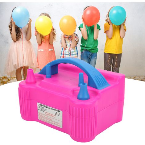 Gonfleur de ballons électrique/souffleur/gonfleur d'air, 2 embouts, petit et portable, haute puissance 600W, vitesse stable (prise standard américaine 110V). (1/5)