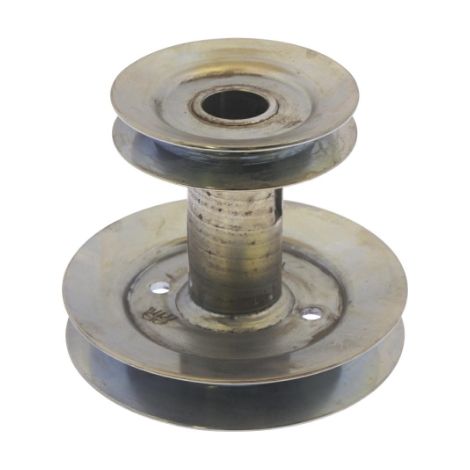 Puleggia doppia guidacinghia trattorino tagliaerba ORIGINALE STIGA 125601569/0 (1/2)