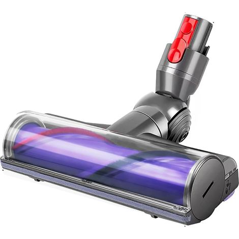 Tête de Brosse à Dégagement Rapide Compatible avec Dyson V7 V8 V10 V11 V15 pour Dyson SV10 SV11 SV12 SV14, Brosse pour Aspirateur, Pièces de Rechange pour Tapis de Sol en Bois Dur (1/5)