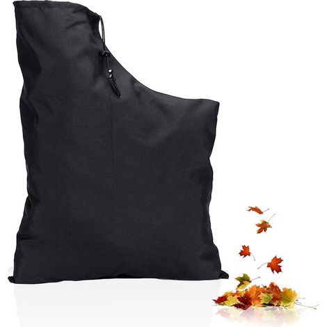 Sac de rangement pour souffleur de feuilles - 44 x 60 cm - Résistant - Tissu Oxford 420D - Sac pour souffleur de feuilles - Sac de rechange pour souffleur de feuilles - Noir (1/5)