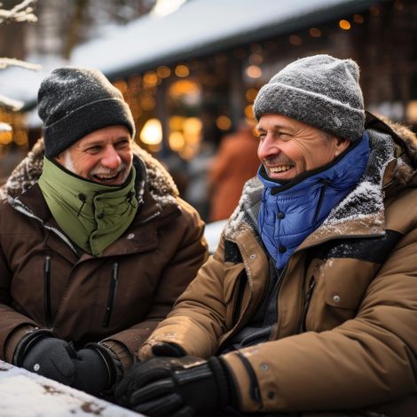 cache-cou d'hiver pour hommes et femmes, doublés polaire, écharpe douce pour temps froid, sports de plein air et ski (1/3)