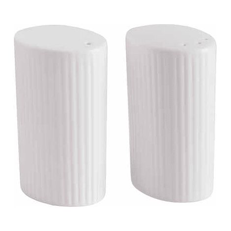 Duo de salière et poivrier GINSENG - Porcelaine - Chef&Sommelier (1/3)