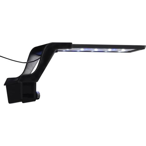 Lampe à LED d'aquarium Lumière d'aquarium Plante & Poisson Rampe D'Éclairage avec pince 25-45 cm Bleu et blanc VXN2206 (1/5)