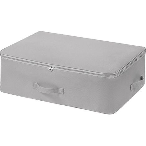 Sac de rangement sous le lit, sac de rangement étanche pour vêtements-Extended Gray (1/5)