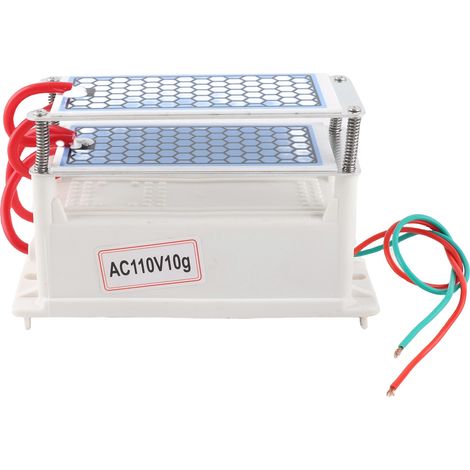 Ortviai Generatore di Ozono 10g/h – Purificatore d'Aria in Alluminio e Ceramica, Design Compatto – Ideale per Frigorifero e Scarpiere (1/4)