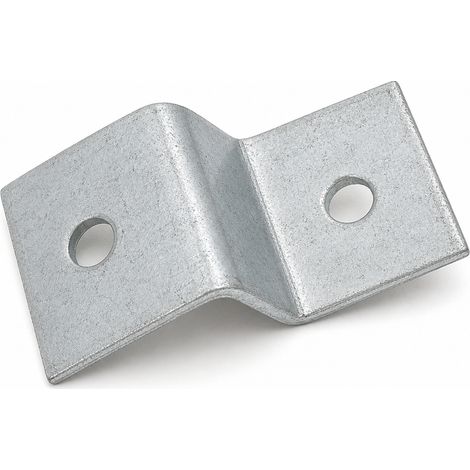 Pince de panneau grillagé fil 4 mm support Z 25 x 4 lot de 2 (1/5)