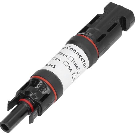 Support fusible solaire PPO laiton auto-verrouillant pour installation photovoltaïque 20A 1000V DC