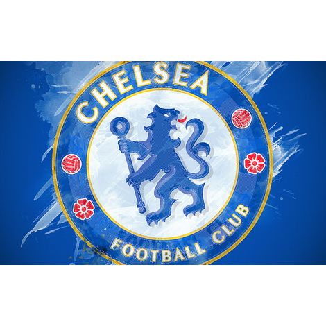 Papier peint panoramique Foot / Football - Chelsea - 130 cm x 81 cm (1/2)