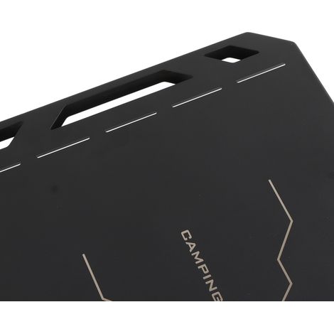Table de camping pliable en aluminium et acier inoxydable, table de pique-nique à haute capacité de charge pour une utilisation en extérieur (1/5)