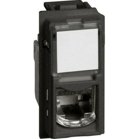 Conector Rj45 Bticino Living Now Toolless IDC cat 6A UTP Negro KG4279C6