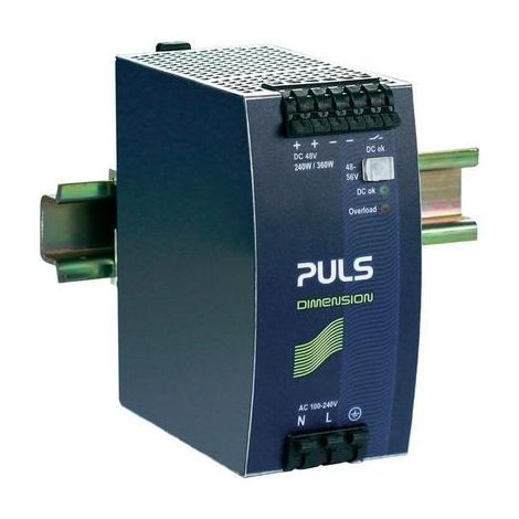 Puls DIMENSION QS10.481 fuente de alimentación carril DIN negro 48V 240W