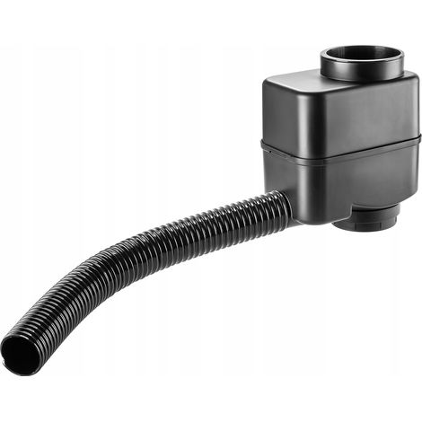KADAX Regenwassersammler für Garten, aus Kunststoff, Schwarz