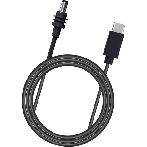 Câble d'alimentation USB-C vers CC de 10 m (33 pi), étanche IP68, en cuivre et caoutchouc 18 AWG, pour mini-parabole. (1/5)