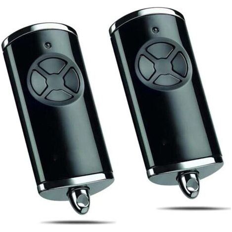 (Pack de 2)868MHz Télécommande pour Hörmann HSE4 BS,4 Canaux Télécommande de Rechange Bip Portail Porte De Garage Compatible avec Hörmann HSM4 HSE2 HS1 HS4 HSZ1 (1/4)