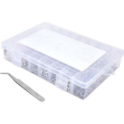 Kit 580 pièces vis écrous rondelles 304 acier inoxydable tête cylindrique hexagonale creuse pour maison (1/5)