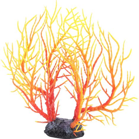 Künstlicher Korallenbaum, Kunststoff-Simulation, Wasserpflanze, Aquarium-Dekoration, Fischbecken-Ornament (1/5)