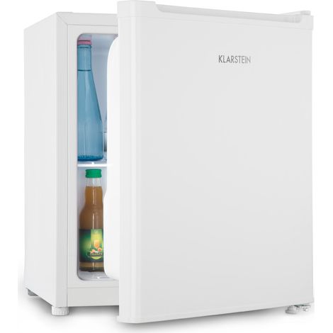 Klarstein Mini Frigo de Chambre de 41L pour Snacks et Boissons, Petit Frigo Top Silencieux, Mini Bar, Petit Réfrigérateur Camping, Mini Frigo Cosmetique, Refrigerateur avec Étagères Réglables (1/5)