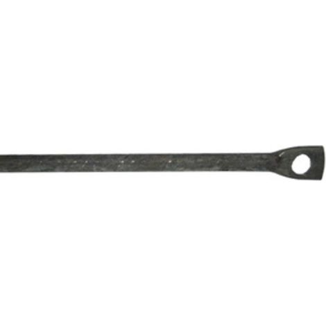 FERRO CREMONESE TONDO C/FORO D 6 MM H 150 CM Q.TA 25