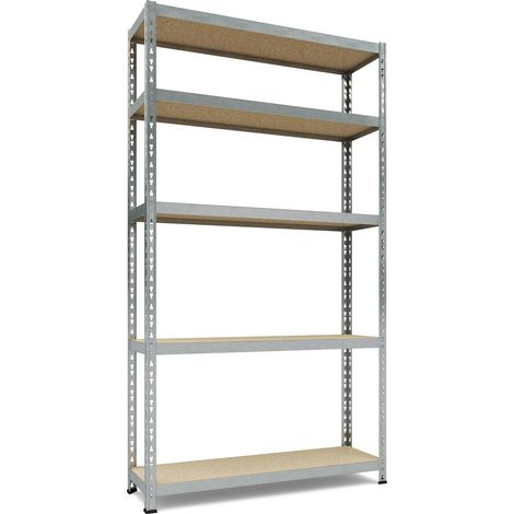 TKT Schwerlastregal Ordnerregal Steckregal Regal Aktenregal 180x100x30 cm 150 kg (1/6)