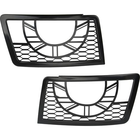 Grille de protection phare avant en acier inoxydable pour Land Rover Defender 110 L663, filet pare-pierres anti-rayures, remplacement pare-chocs avant (1/5)