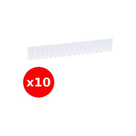 Legrand - LOT de 10 Obturateurs 18 modules - Ru00e9f. : 001664x10 (1/2)