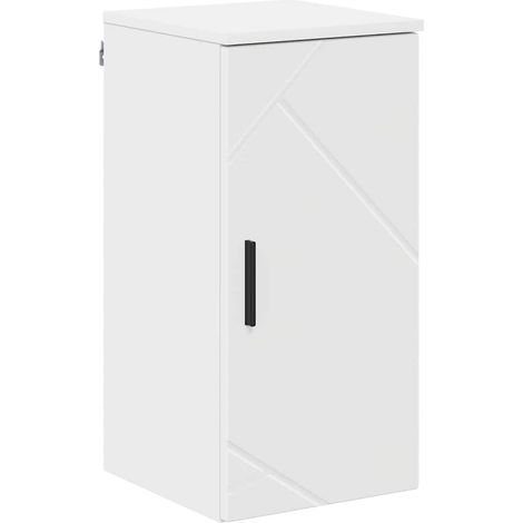 Gabinete de Baño 30 x 31,5 x 61 cm Madera contrachapada & Metal vidaXL