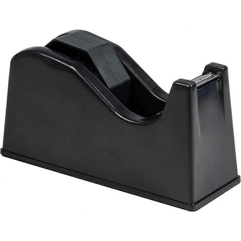 Filmhalter für Tischabroller (kompatibel mit 25- und 75-mm-Kernen) mit schwarzem, rutschfestem und beschwertem Sockel