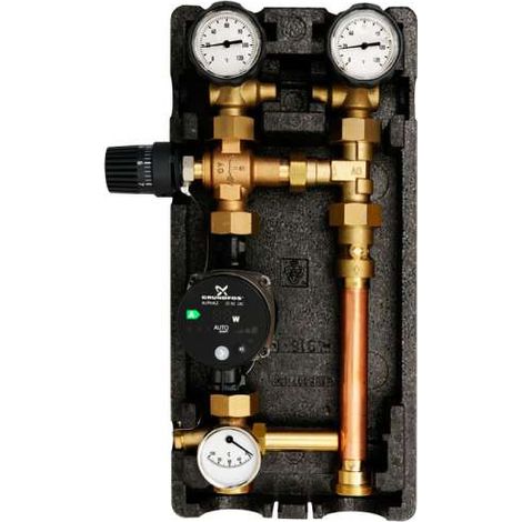 Oventrop Rücklaufanhebung Regumat RTA-180 mit Alpha2 25/60 180, 13546860A2 Kessel-Anbindesystem