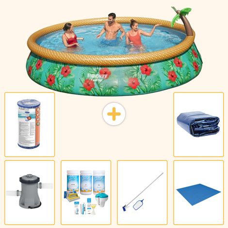 Bestway Bestway Fast Set Ronde - 457x84 cm - 7-pièces S21471 (1/5)