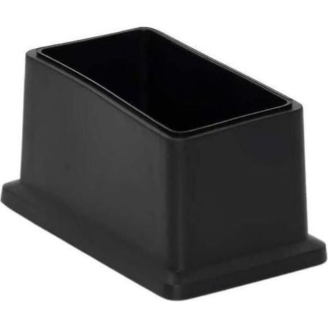 Embouts Rectangulaires pour Pieds de Chaise en PVC - Lot de 8, 25 x 50 mm, Protection Sol Efficace (1/3)