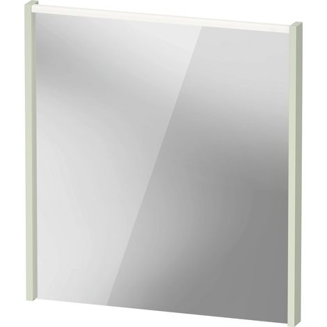 Duravit D-Code Spiegel, LED-Lichtfeld oben, 650x700mm, externer (1/2)