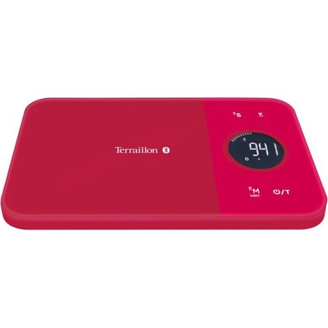 Bilancia da cucina Terraillon Cranberry rossa precisa (1/5)