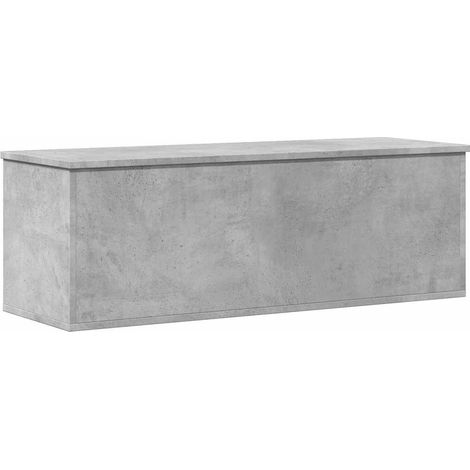 Maison Exclusive - Caja de almacenaje madera ingeniería gris horm