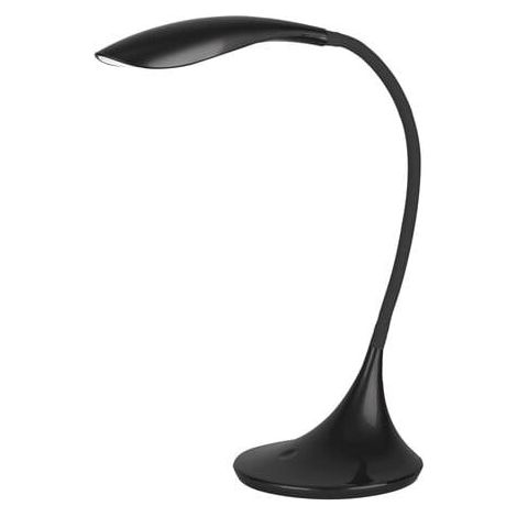 Lampada tavolo nera LED 5,3W dimmerabile Dominic Rabalux