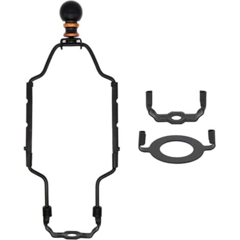Kit de Lampe Harpe avec fleuron, Support d'abat-Jour réglable avec culot d'éclairage IP E26 3/8 pour éclairage de Table au Sol (1/5)