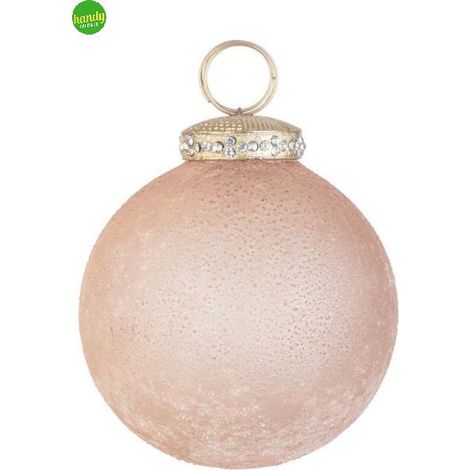 Sfera in Vetro Boldness Bizzotto Beige Opaco Ø 100mm