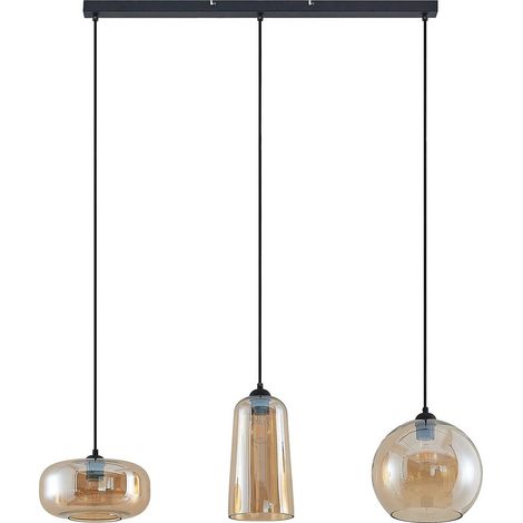 Lucande 'Wilja' in Beige da Vetro