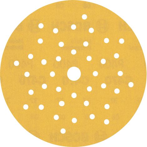 Bosch EXPERT C470 Schleifpapier Mehrloch für Exzenterschleifer, 125 mm, G 400, 50 Stück (1/5)