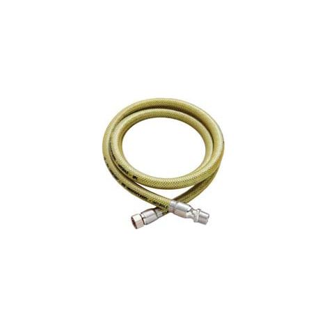 Tubo Gas Flessibile In Acciaio Inox Con Guaina Mf - cm.200