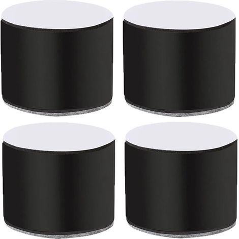 Möbelerhöhungen Set Sofaerhöhungen Mehr Stauraum Robuster Kohlenstoffstahl 4er Set Schwarz (1/5)